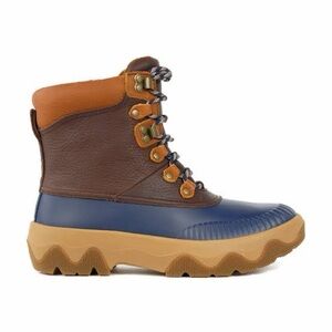 NWT Sperry Women's Size 12 Acadia Medium Beige Leather Boots STS88853